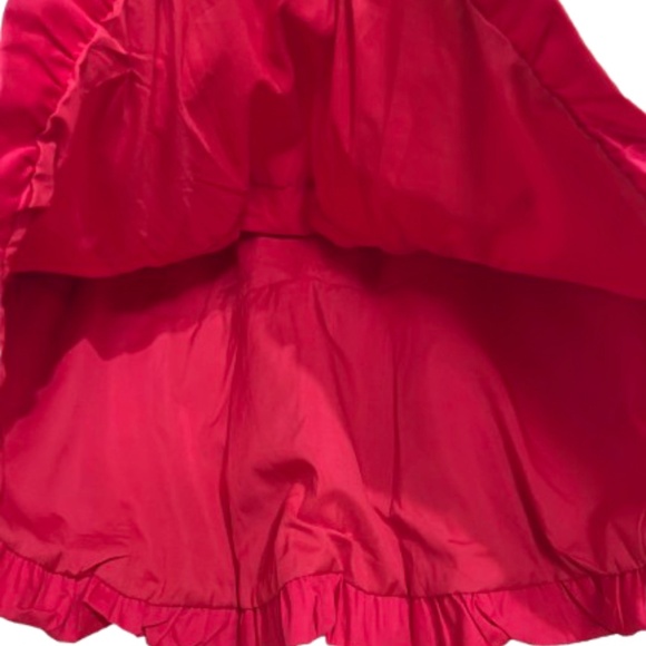 Pants Store Women’s Red and White Bow Detail Skater 100% Cotton Skirt Lined Sz-S - Picture 2 of 5